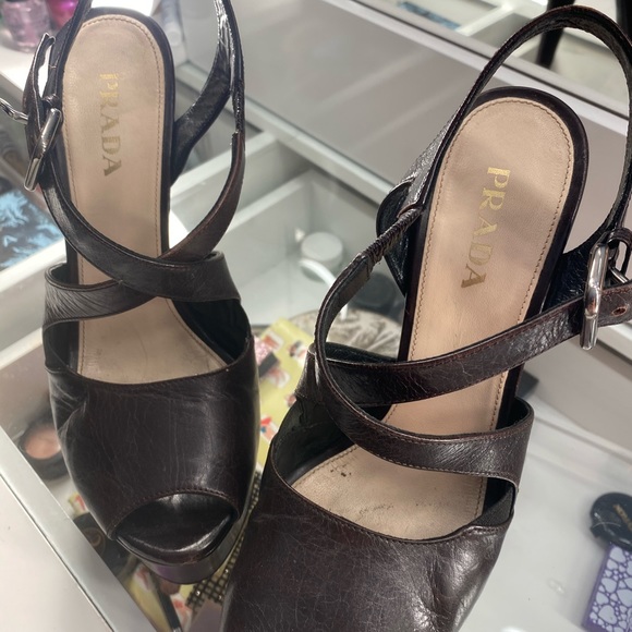 Prada platform heels - Picture 5 of 7